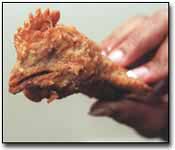Crispy fried KFC